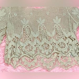 Lace summer shirt, hardly ever worn